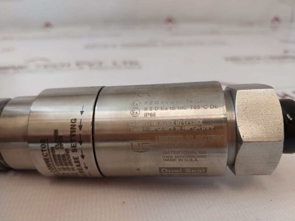 United Electric 12Shsn4D Pressure Switch 12 Series