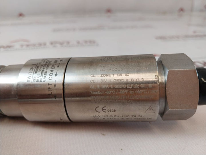 United Electric 12Shsn4D Pressure Switch 12 Series