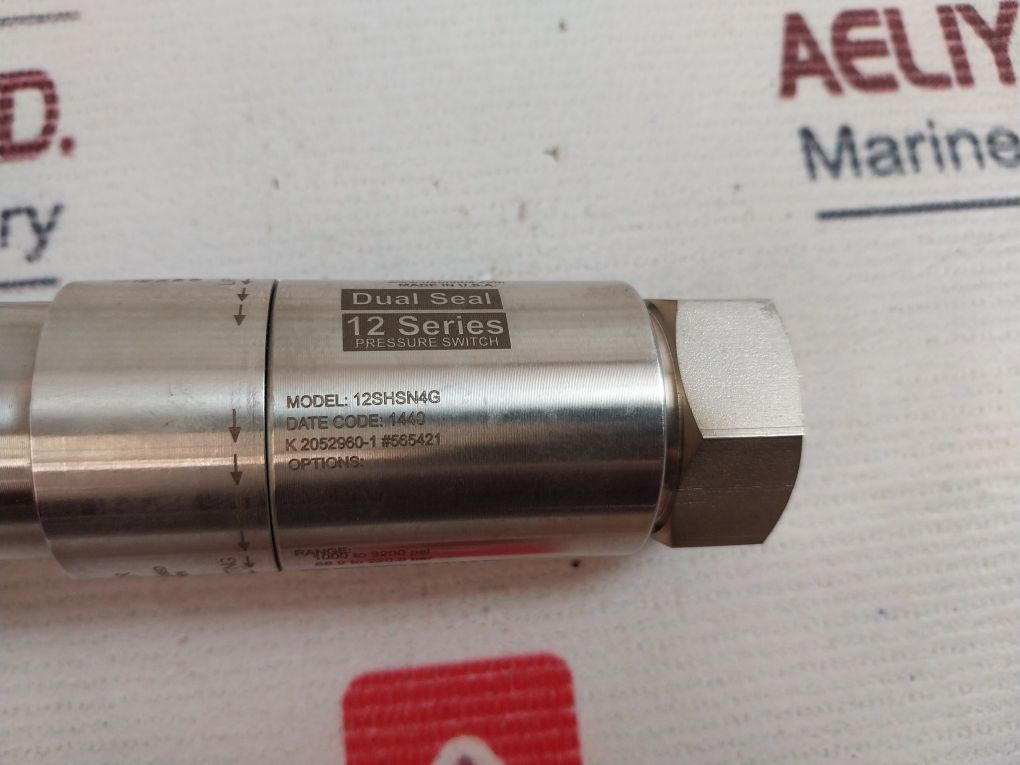 United Electric 12Shsn4G Pressure And Temperature Switch