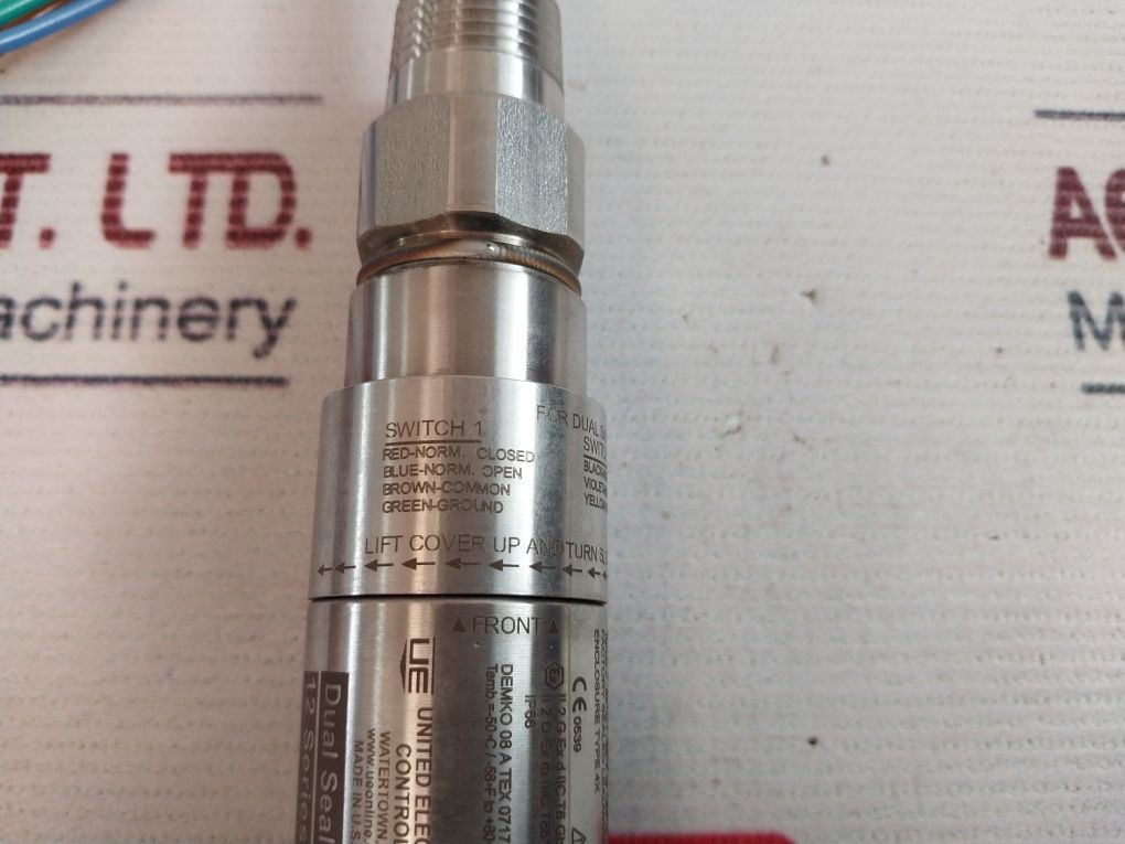 United Electric 12Shsn4G Pressure And Temperature Switch