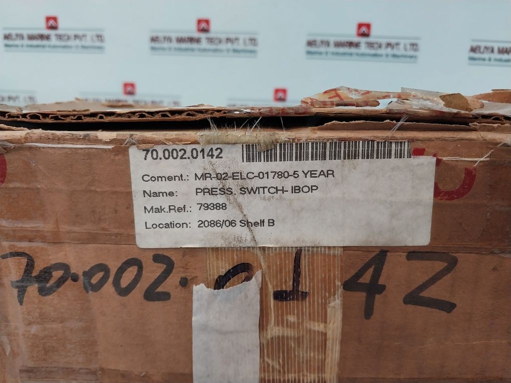 United Electric J120-s164B Pressure Switch 15A 480Vac