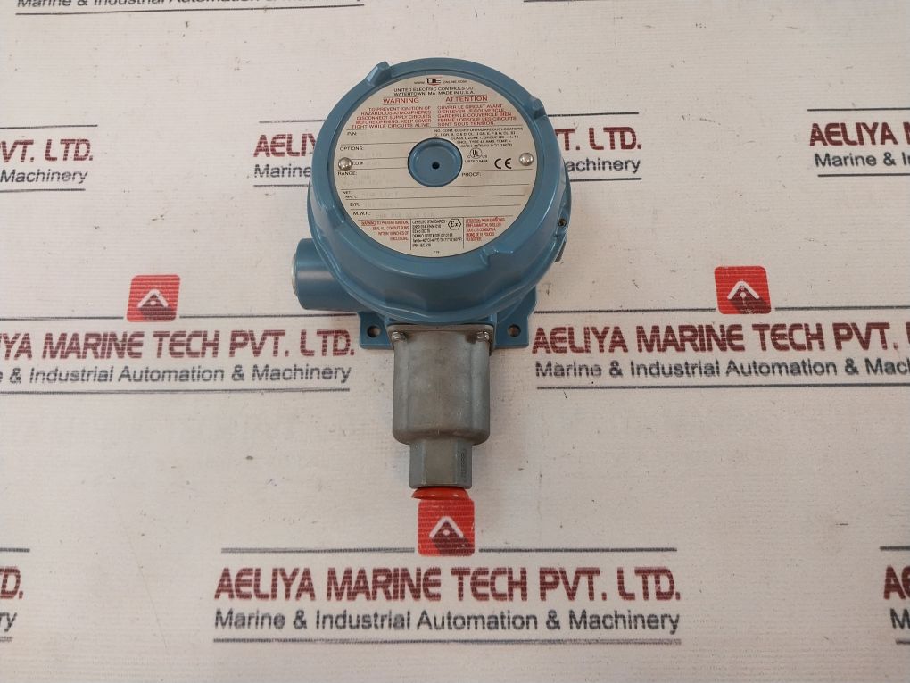 United Electric J120-s164B Pressure Switch 15A 480Vac