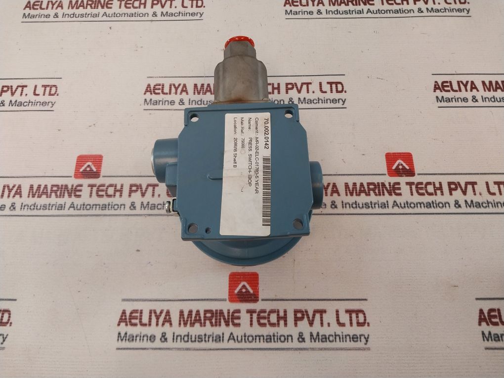 United Electric J120-s164B Pressure Switch 15A 480Vac