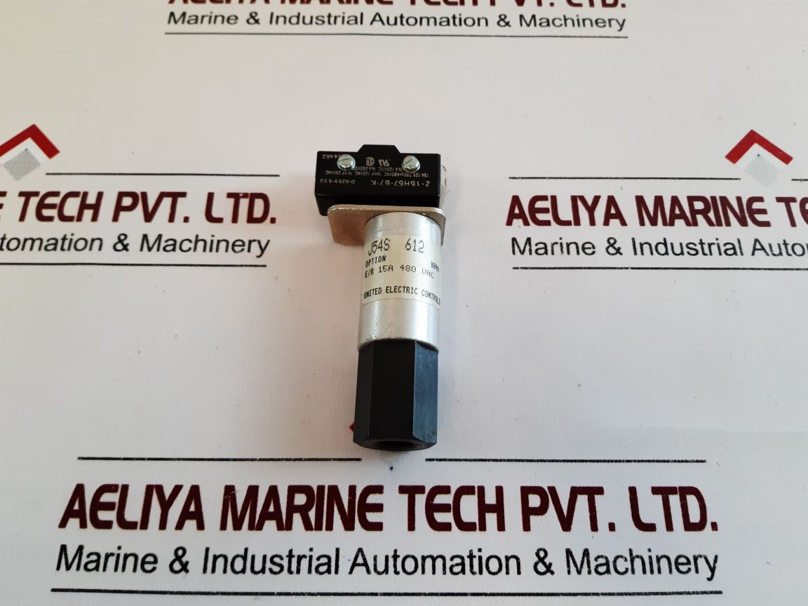 United Electric J54S-612 Pressure Switch