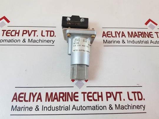 United Electric J54S 612 Pressure Switch