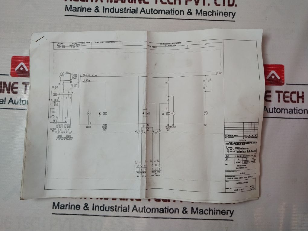 Unitor 1230 Clean Agent System