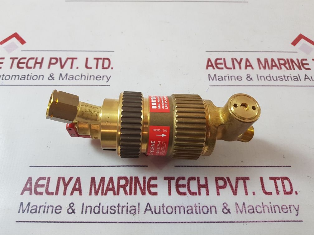 Unitor 183970 Flashback Arrestor W-66S Acetylene
