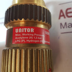 Unitor 183970 Flashback Arrestor W-66S Acetylene