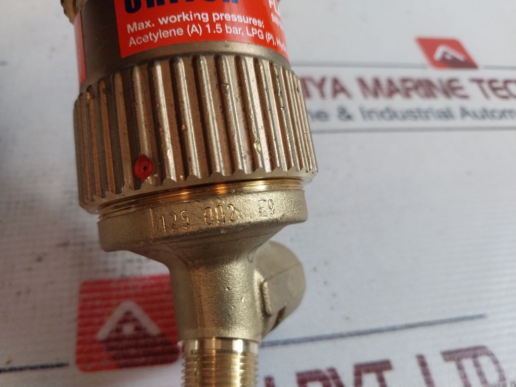 Unitor 183970 Automatic Flashback Arrestor