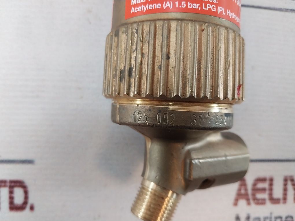 Unitor 183970 Automatic Flashback Arrestor W-66S Acetylene