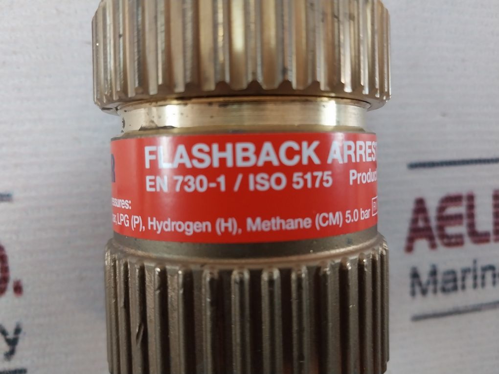 Unitor 183970 Automatic Flashback Arrestor W-66S Acetylene