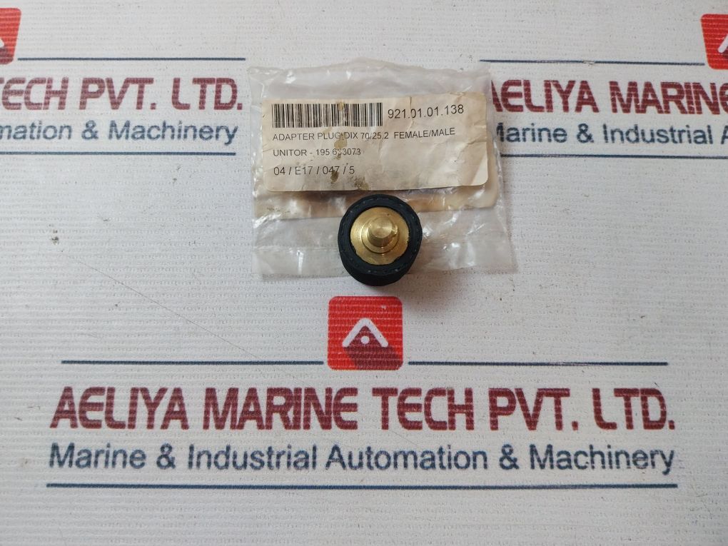 Unitor 195 633073 Adapter Plug Dix 70/25.2 Female/Male