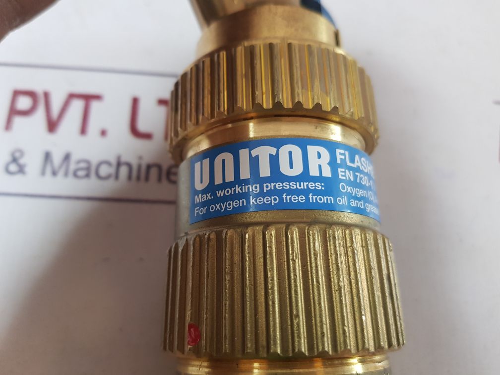 Unitor 302976 Flashback Arrestor W-66S Oxygen