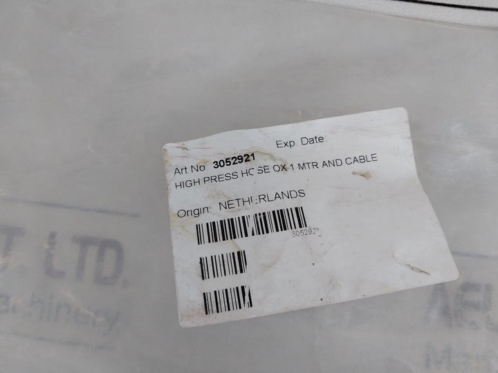 Wilhelmsen 3052921 High Press Hc Se Ox 1 Mtr And Cable