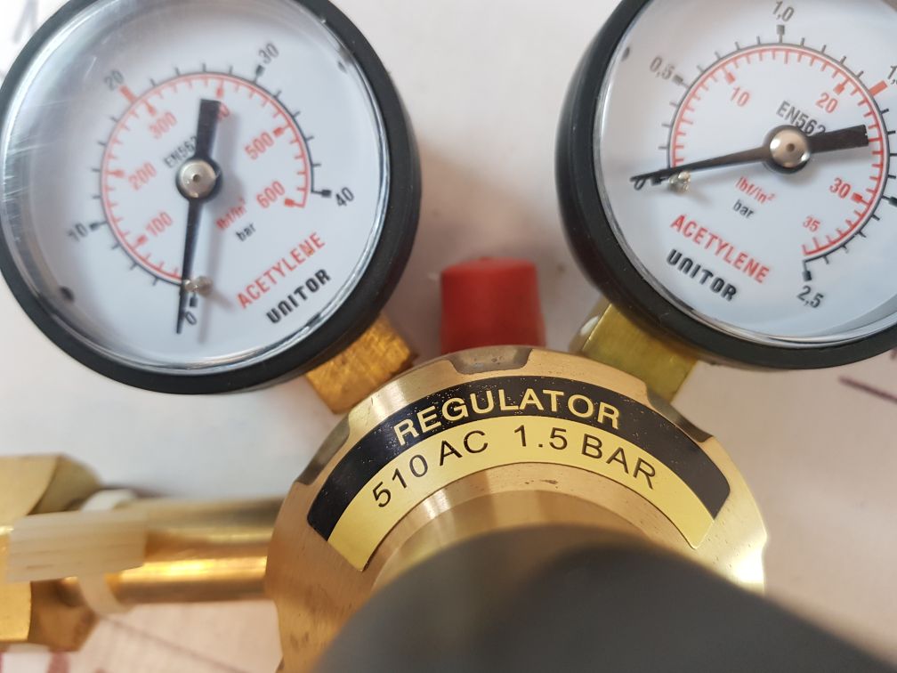 Unitor 510 Ac Acetylene Regulator 1.5Bar
