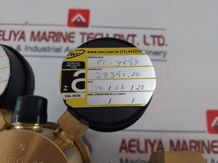 Unitor 510 Ar/Co2 Cylinder Regulator Series 510