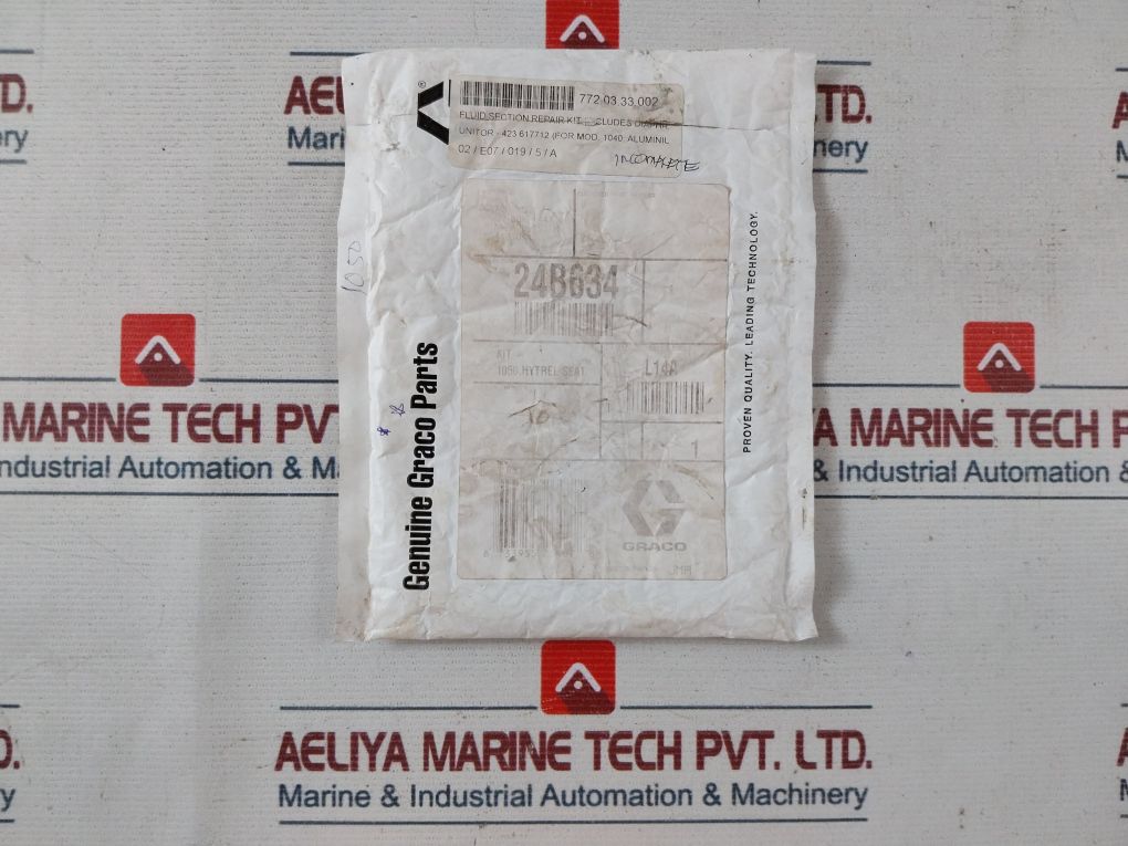 Unitor Fluid Section Includes Diaphragm