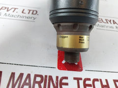 Unitor R700 Plus Pressure Regulator With Fr50 Flashback Arrester & Check Valve