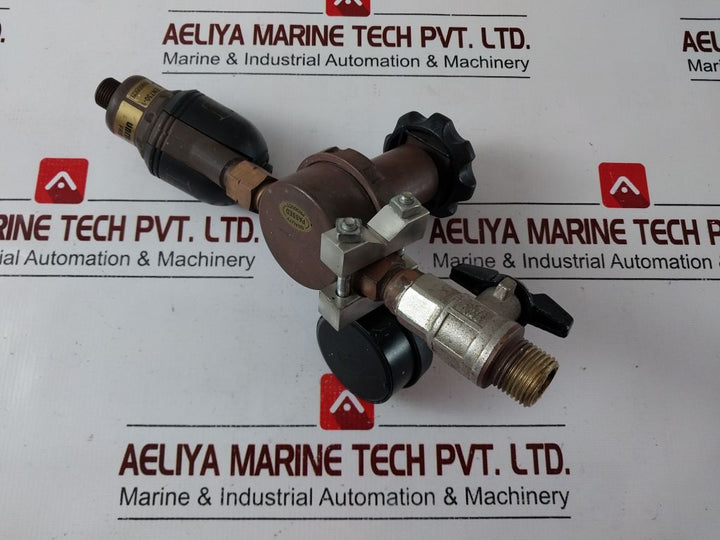 Unitor R700 Plus Acetylene Pressure Regulator Fr50 Flashback Arrester