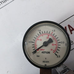 Unitor R700 Plus Acetylene Pressure Regulator Fr50 Flashback Arrester