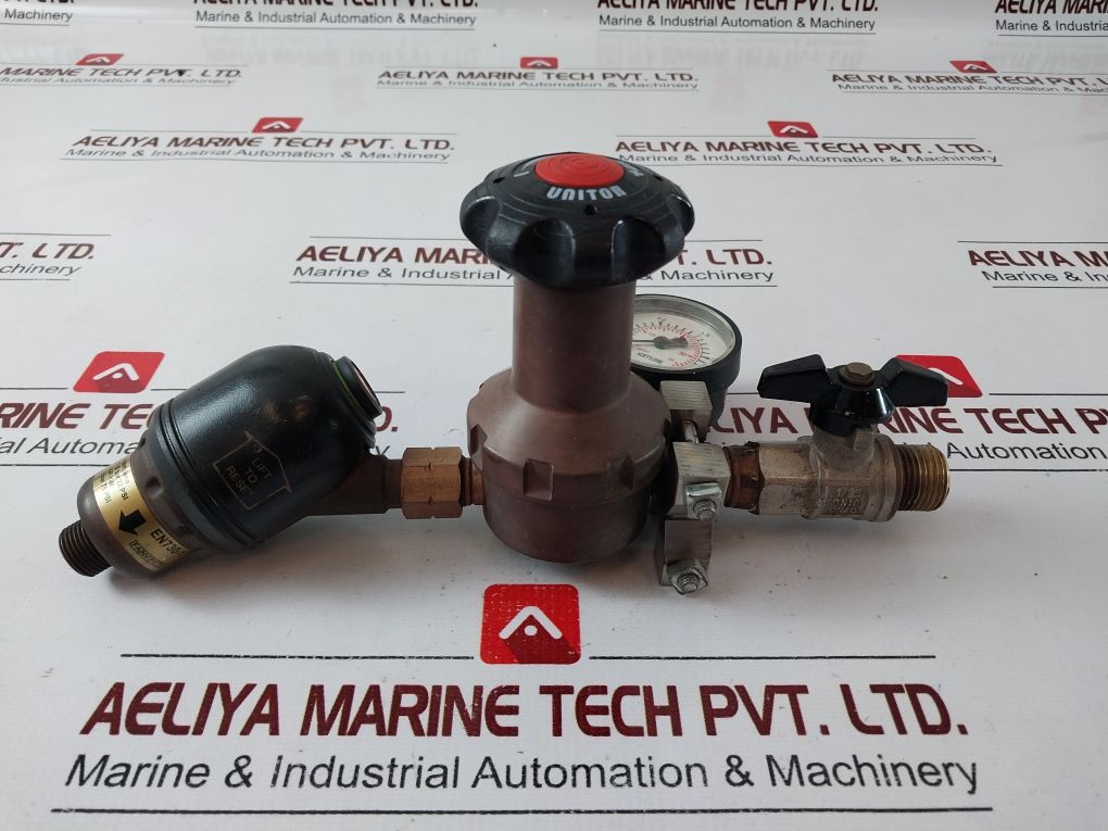 Unitor R700 Plus Acetylene Pressure Regulator Fr50 Flashback Arrester
