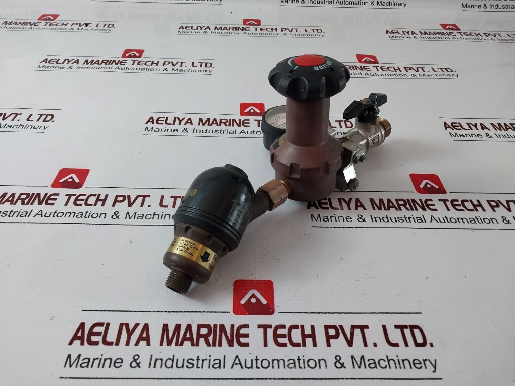 Unitor R700 Plus Acetylene Pressure Regulator Fr50 Flashback Arrester