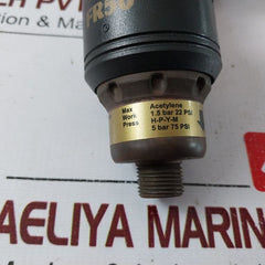 Unitor R700 Plus Acetylene Pressure Regulator Fr50 Flashback Arrester