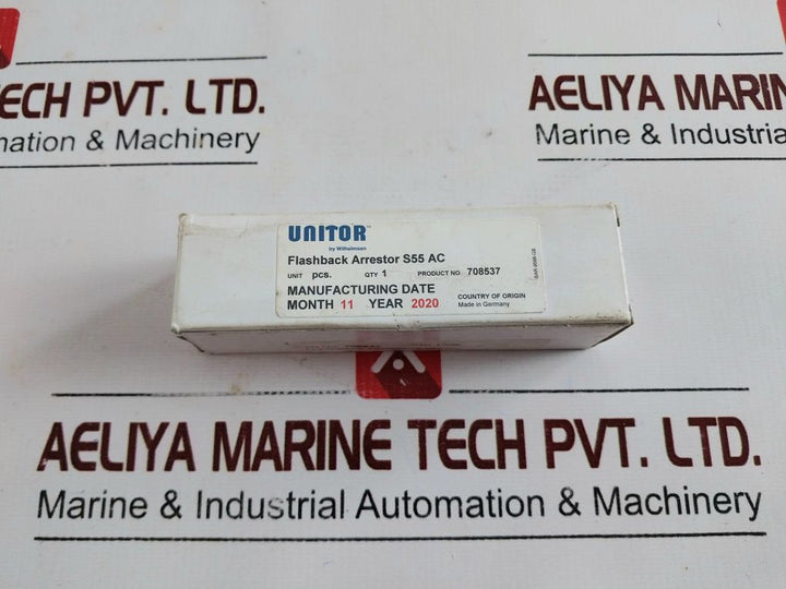 Unitor S-55 Ac Automatic Flashback Arrestor 708537