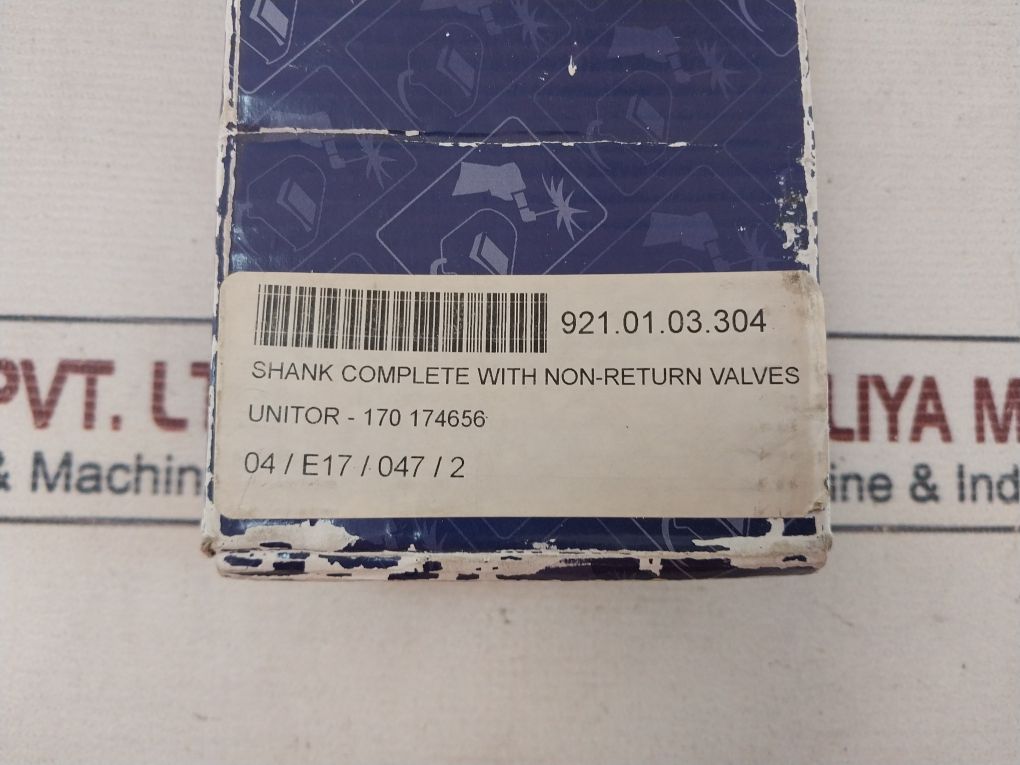 Unitor Uct-500 Shank Complete With Non-return Valves