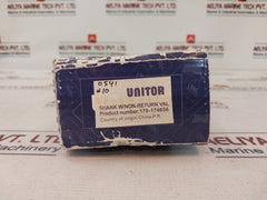 Unitor Uct-500 Shank Complete With Non-return Valves