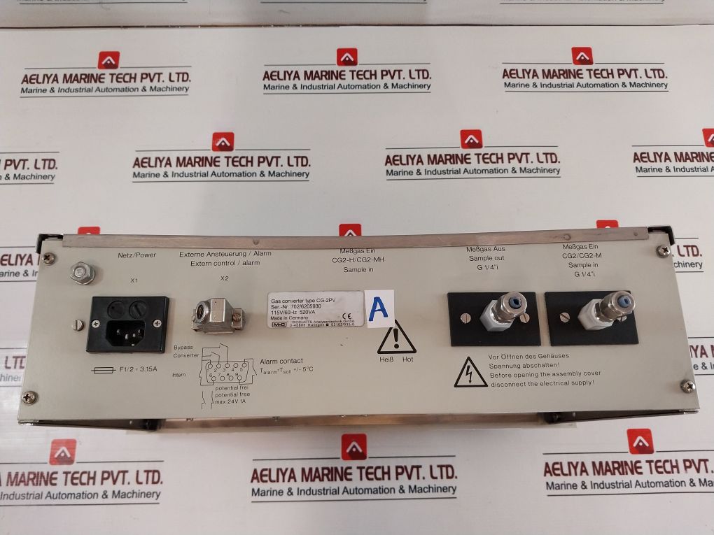 Universal Analyzer 6001-0903 Sample Conditioning Cooler Chiller Gasconverter Set