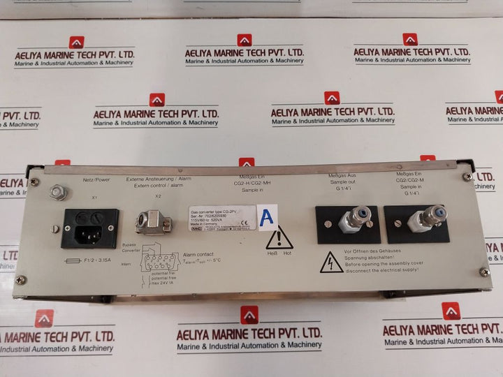 Universal Analyzer 6001-0903 Sample Conditioning Cooler Chiller Gasconverter Set