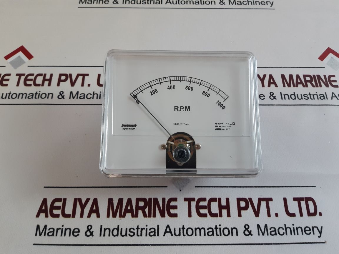 University W4-527 Rpm Meter 0 To 1000 R.P.M.