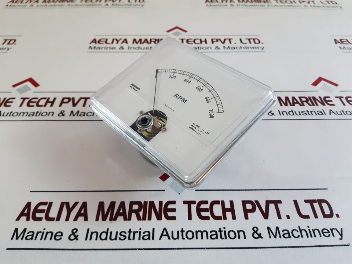 University W4-527 Rpm Meter 0 To 1000 R.P.M.