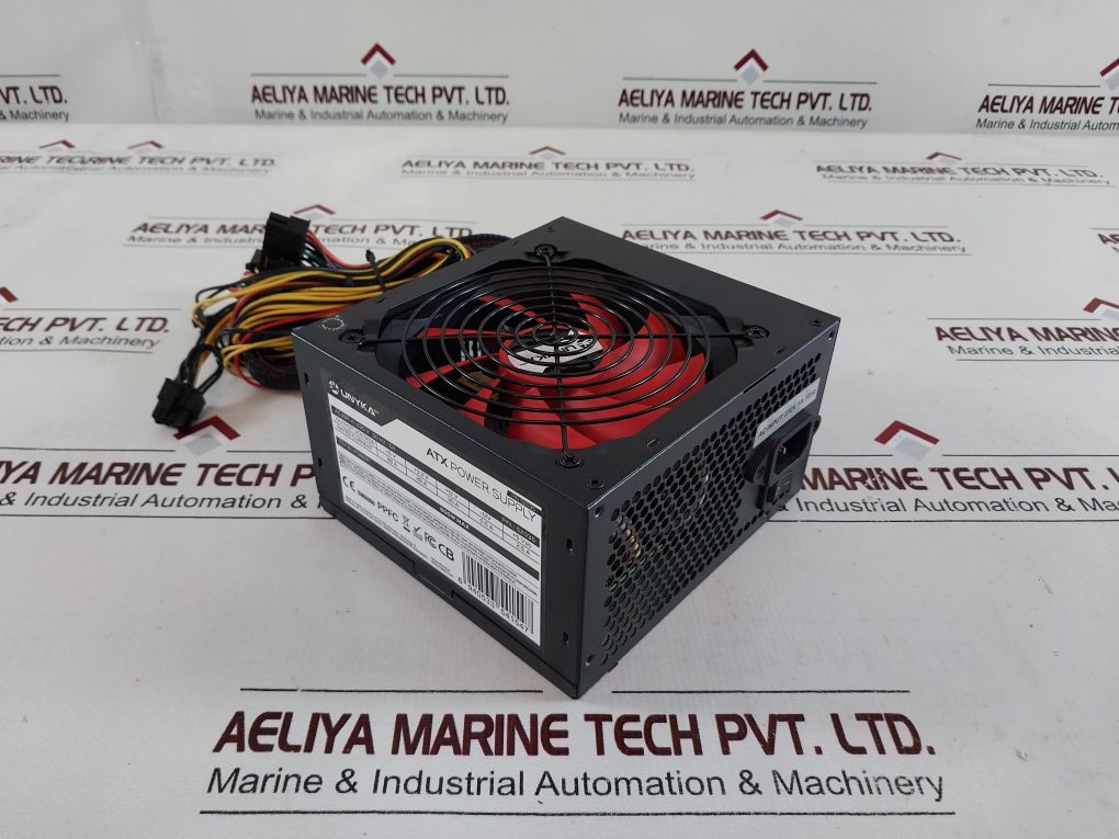 Unykach 52035 Atx Power Supply 600W, 230V Ac