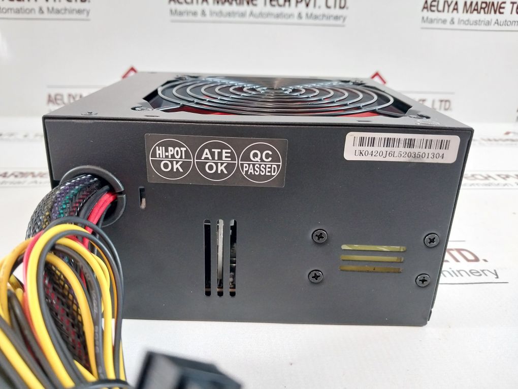 Unykach 52035 Atx Power Supply 600W, 230V Ac