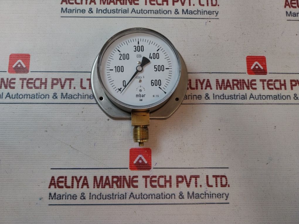 Usi 0-600 Mbar Pressure Gauge