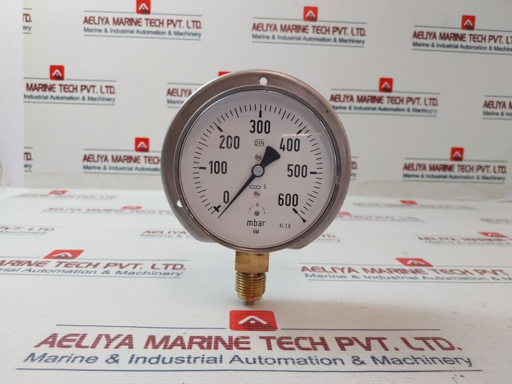 Usi 0-600 Mbar Pressure Gauge