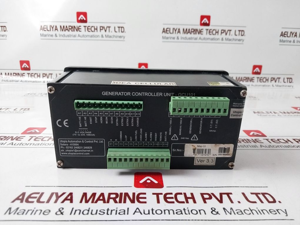 Roundcom Controller Unit Utopia Automation & Control Gcu 101 Generator Controller Unit – Aeliya ...