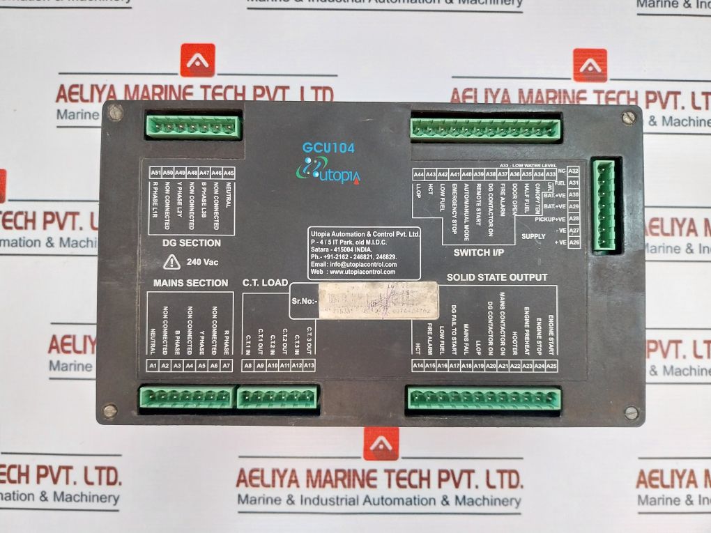Utopia Gcu104 Generator Controller Unit