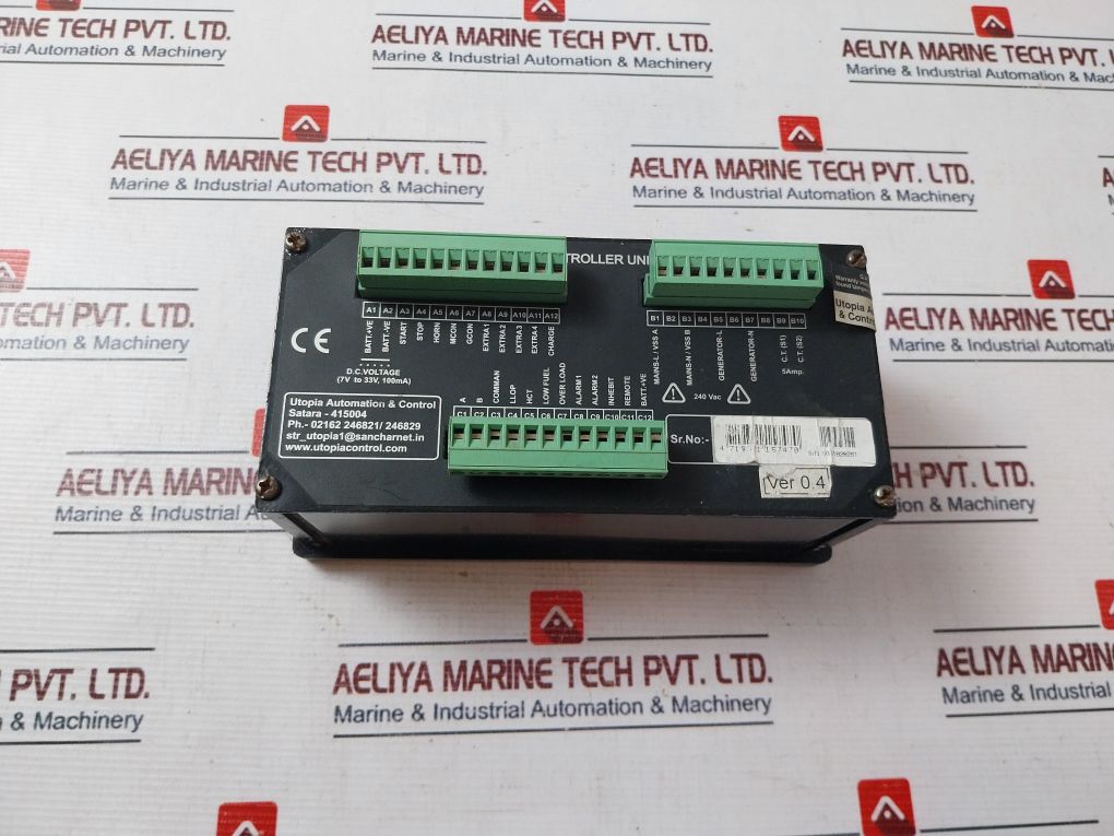 Utopia Gcu 101 Generator Controller Unit 240Vac