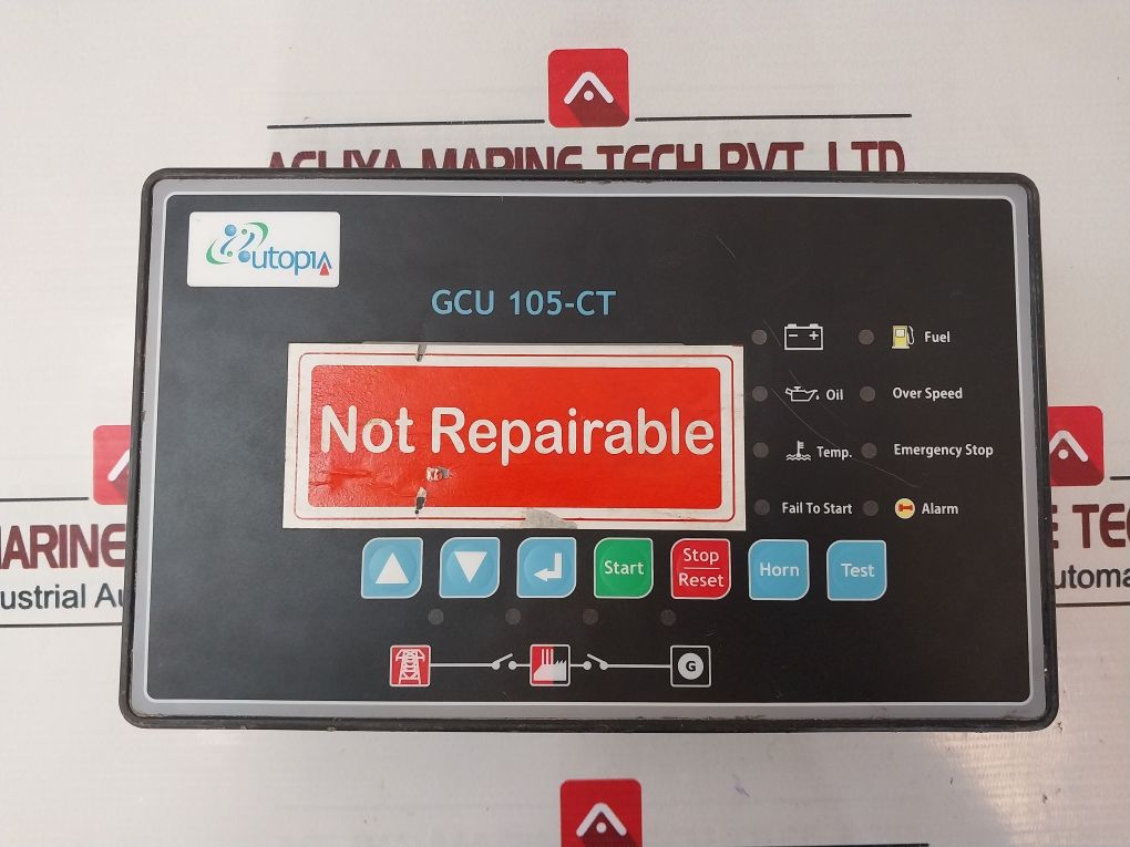 Utopia Gcu 105-ct Generator Controller Unit 240 Vac