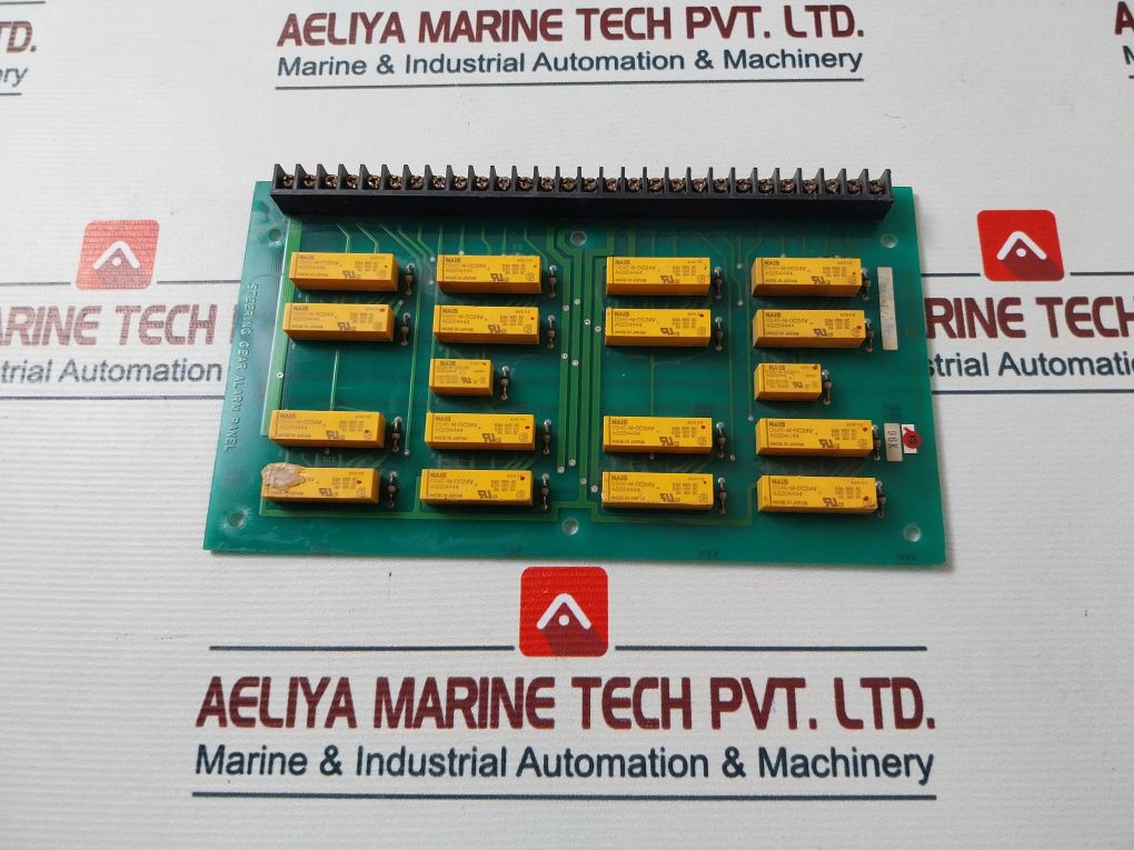 Uzushio Electric 1077D Steering Gear Alarm Panel