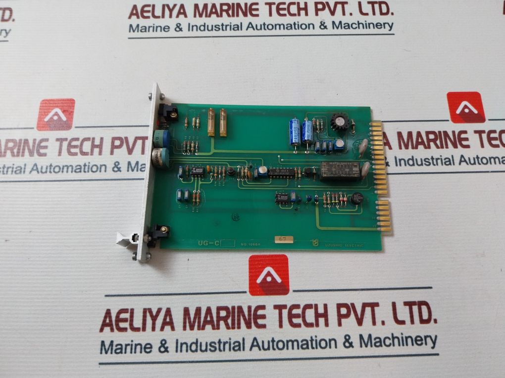 Uzushio Electric Ug-c Curr Monitor Printed Circuit Board 1068A 67