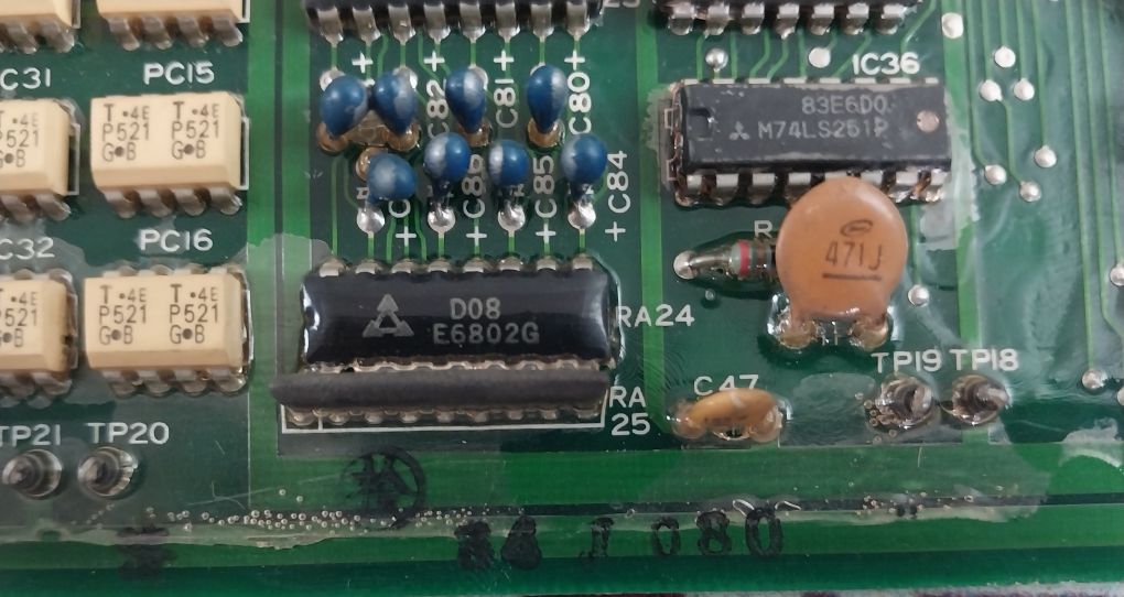 Uzushio Electric Uhs01 Pcb Circuit Board 1103