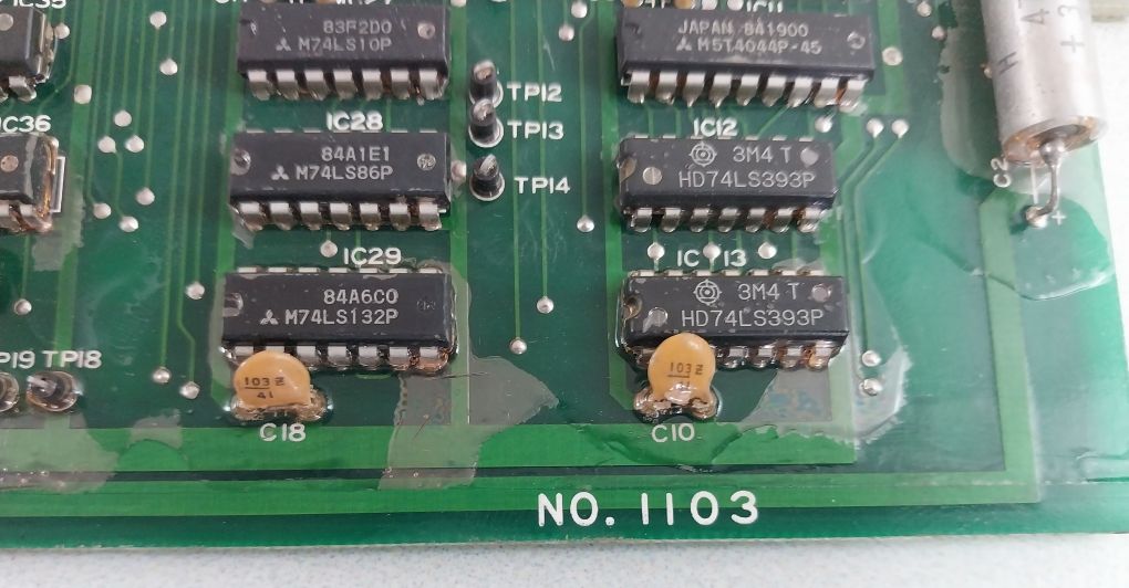 Uzushio Electric Uhs01 Pcb Circuit Board 1103