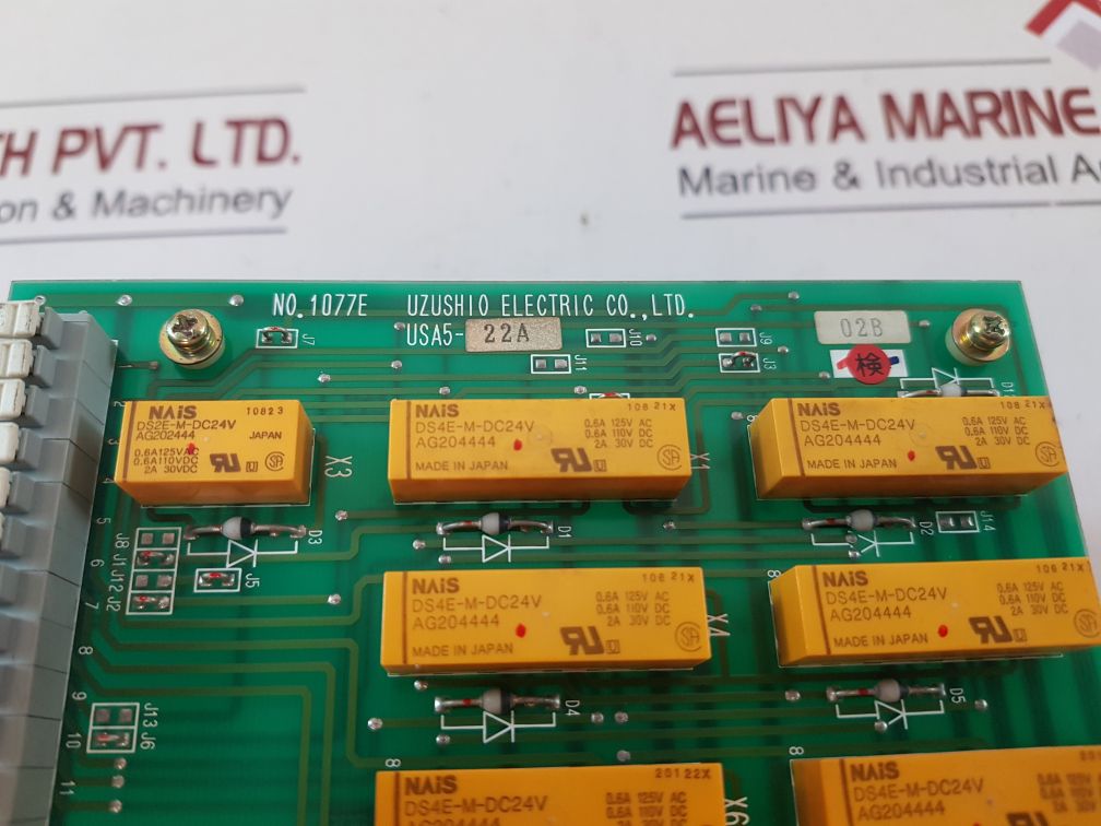 Uzushio Usa5-22A Steering Gear Alarm Panel