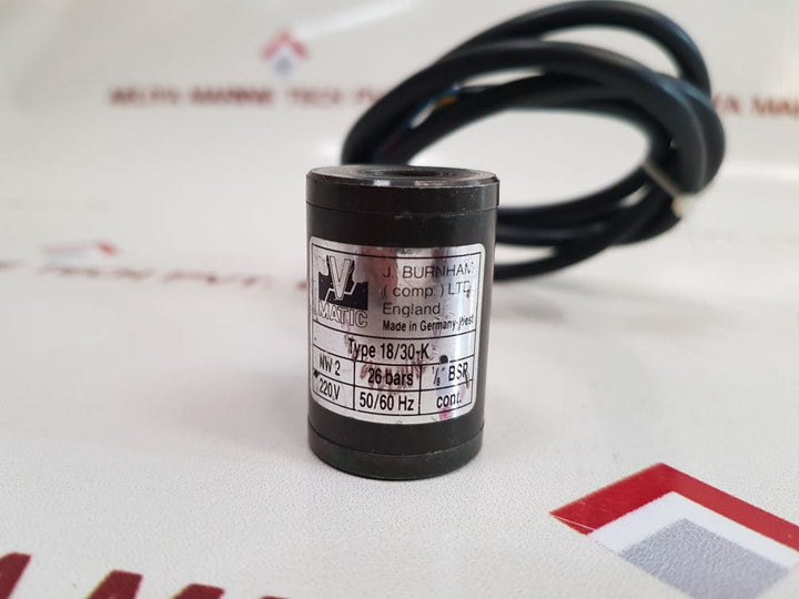 V Matic 18/30-k Solenoid Valve Used