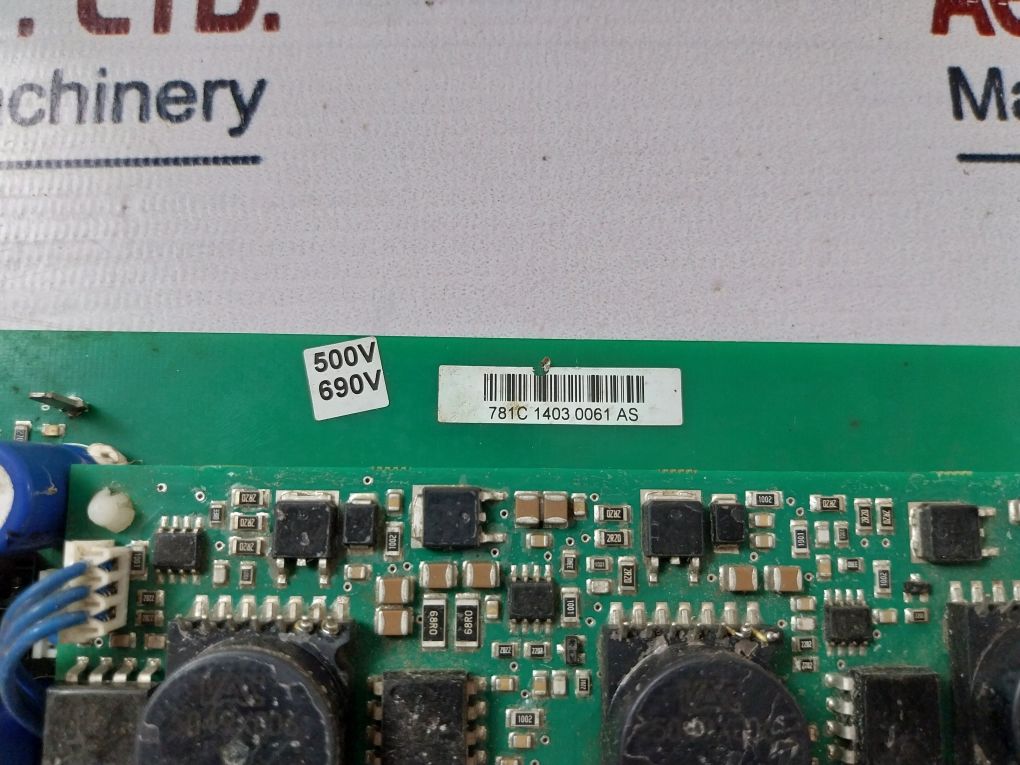 Vacon Pc00781 B Pcb Card