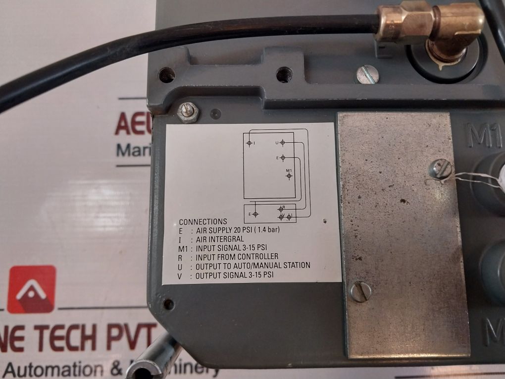 Vaf Instruments 0-30 Lb/In2 Pneumatic Controller Control Unit 0-2 Bar